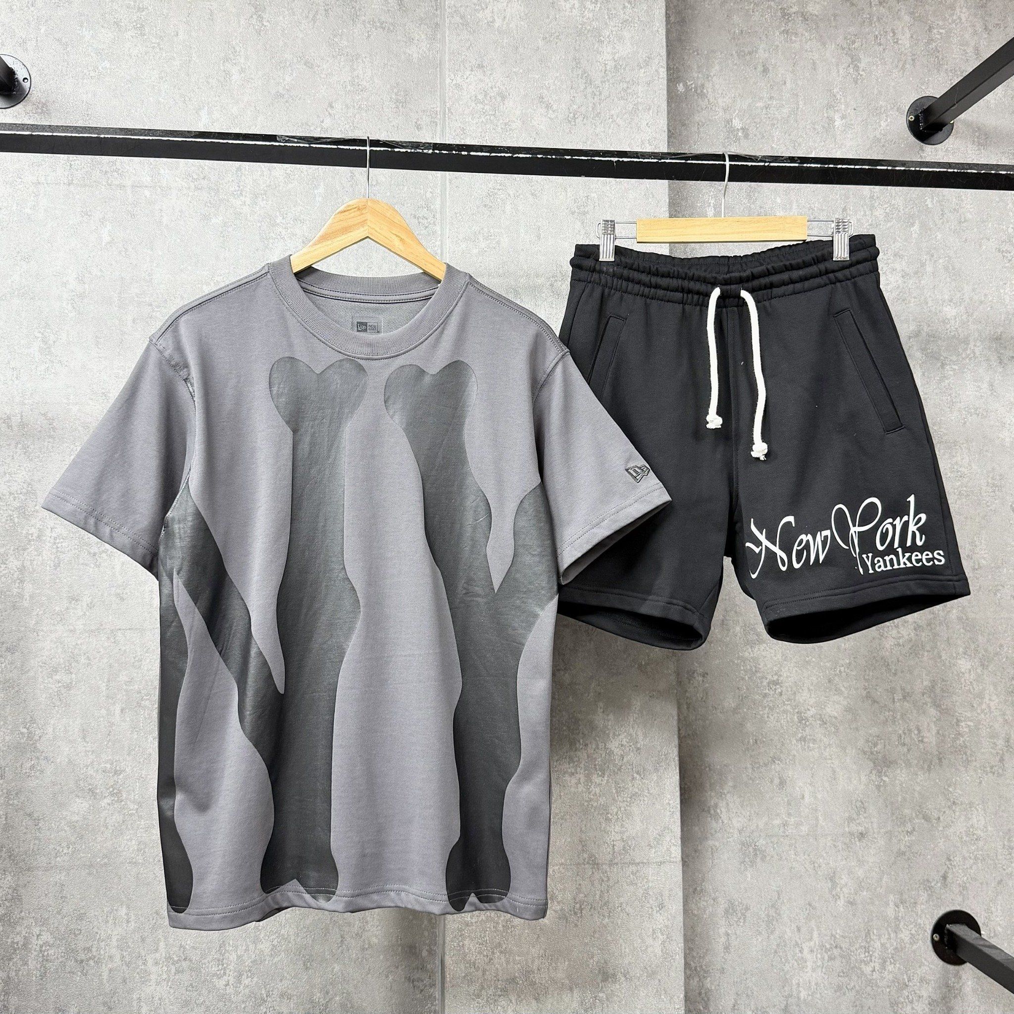  Áo Thun New Era - [Unisex] NY Special Big Logo T-Shirt Gray 