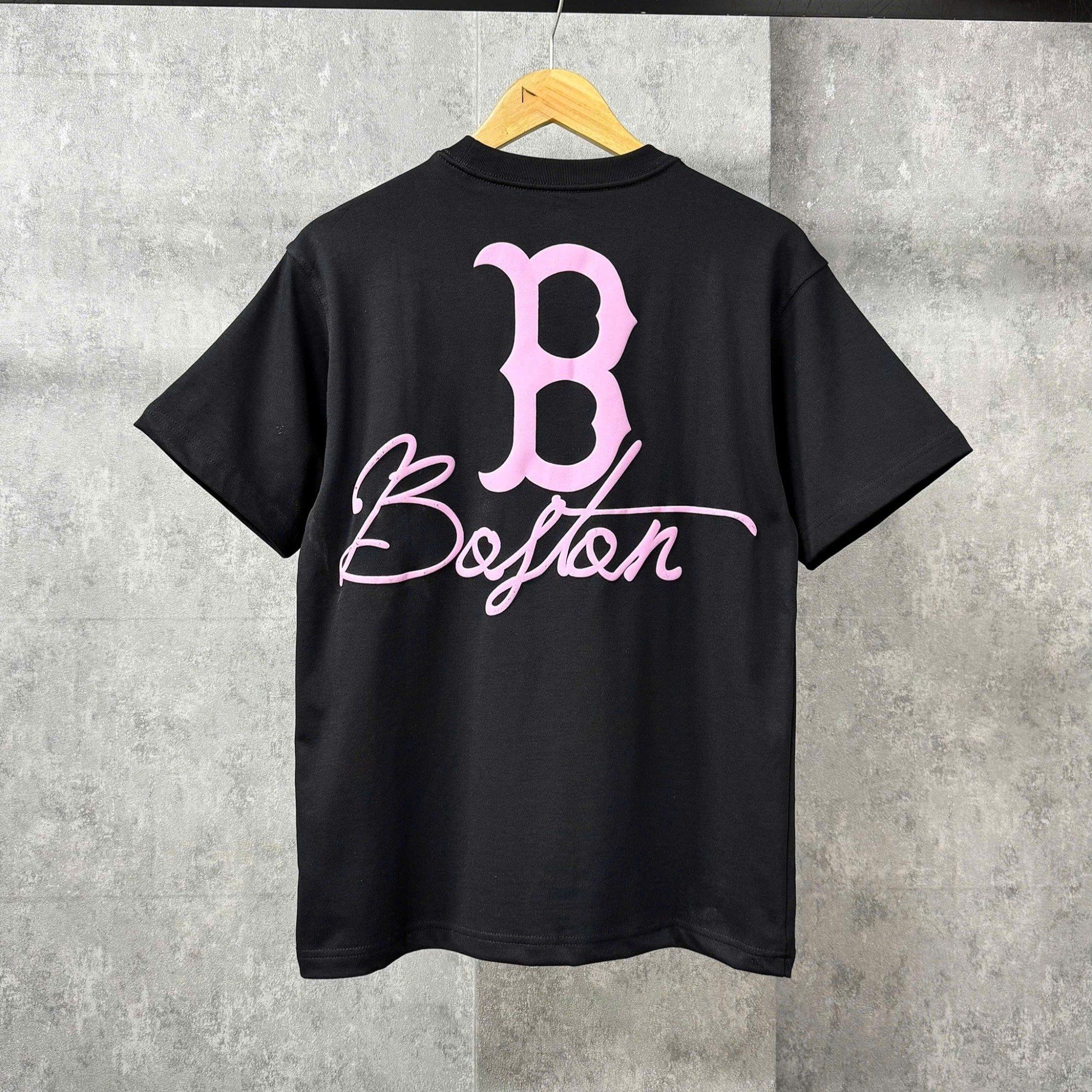  Áo Thun New Era - [Unisex] LA Dodgers Unique Logo T-Shirt Black 