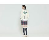  Áo Cardigan RMTCRW [ROMANTIC CROWN] - MODERN LAUREL COTTON CARDIGAN OATMEAL Size S 