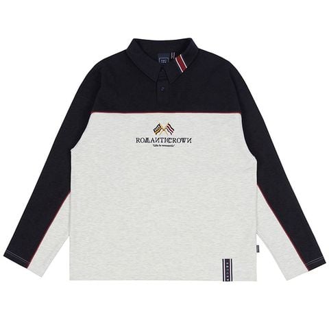 Áo Sweater RMTCRW [ROMANTIC CROWN] - PIPING POLO SHIRT NAVY