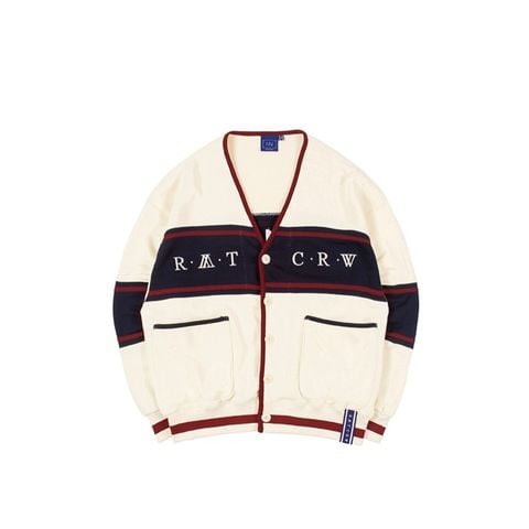 Áo Cardigan RMTCRW [ROMANTIC CROWN] - 21C BOYS COTTON CARDIGAN OATMEAL Size L