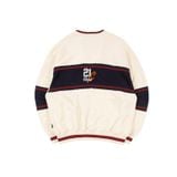  Áo Cardigan RMTCRW [ROMANTIC CROWN] - 21C BOYS COTTON CARDIGAN OATMEAL Size L 