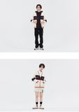  Áo Cardigan RMTCRW [ROMANTIC CROWN] - 21C BOYS COTTON CARDIGAN OATMEAL Size L 