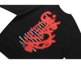  Áo Sweater Cardigan RMTCRW [ROMANTIC CROWN] -  GIVE LOVE SWEAT SHIRT BLACK 