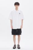  Áo Sơ Mi RMTCRW [ROMANTIC CROWN] -   RECENT LOGO OXFORD SHIRT WHITE 