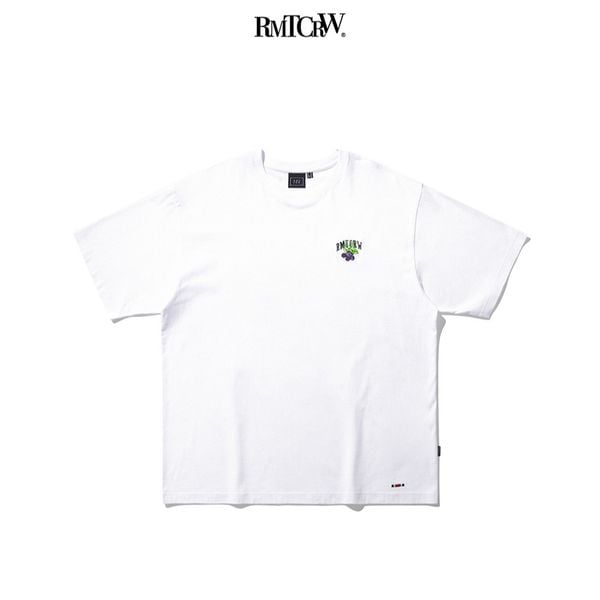 Áo Thun Cardigan RMTCRW [ROMANTIC CROWN] - FRUIT QUOKKA TEE WHITE 