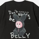  Áo thun ADLV - Acmé de la vie Rabbit Belly Black 
