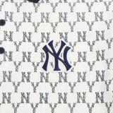  Áo thun MLB - MONOGRAM - MONOGRAM ALLOVER COLLAR SHORT SLEEVE T-SHIRT NEW YORK YANKEES - 31TSQM131-50N 