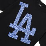  Áo thun MLB -  Illusion Mega Overfit LA Dodgers Black - 3ATS60023-07BKS 