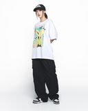  Nón ADLV - Acmedelavie Painting Point Denim Ball Cap Navy 