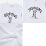  Áo thun ADLV - Acmé de la vie Blur Alien Short Sleeve T-shirt White 