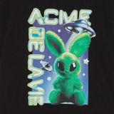 Áo thun ADLV - Acmé de la vie Real Alien Fuzzy Rabbit Black 