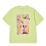  Áo thun ADLV - Acmé de la vie Real Alien Fuzzy Rabbit Yellow 