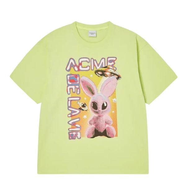  Áo thun ADLV - Acmé de la vie Real Alien Fuzzy Rabbit Yellow 