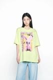  Áo thun ADLV - Acmé de la vie Real Alien Fuzzy Rabbit Yellow 