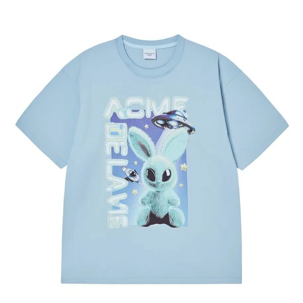  Áo thun ADLV - Acmé de la vie Real Alien Fuzzy Rabbit Blue 