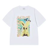  Áo thun ADLV - Acmé de la vie Real Alien Fuzzy Rabbit White 