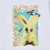  Áo thun ADLV - Acmé de la vie Real Alien Fuzzy Rabbit White 