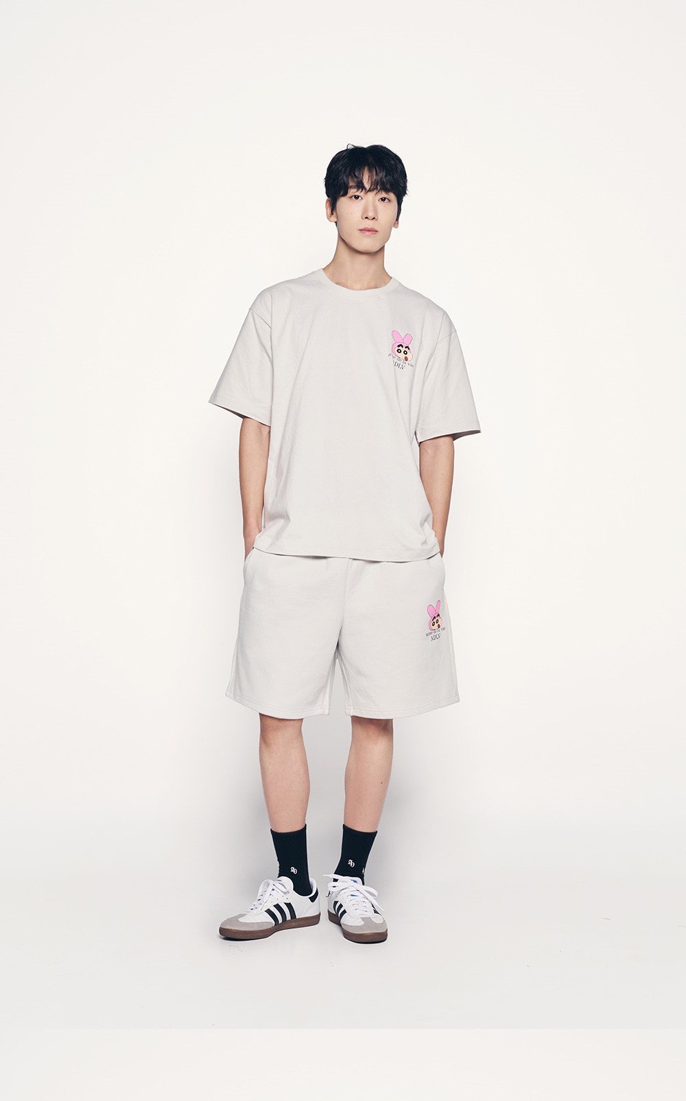 Áo thun ADLV - Acmédelavie Fuzzy Rabbit Shinchan Short