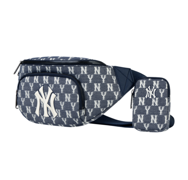  TÚI ĐEO CHÉO JACQUARD MONOGRAM HIP SACK NEW YORK YANKEES 