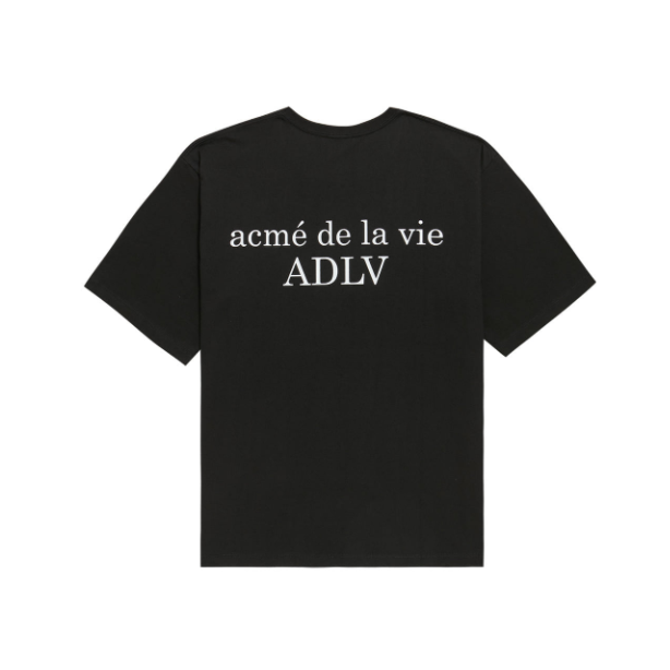  Áo thun - Acmé de la vie - ADLV BABY FACE SHORT SLEEVE T-SHIRT BLACK PHONE 