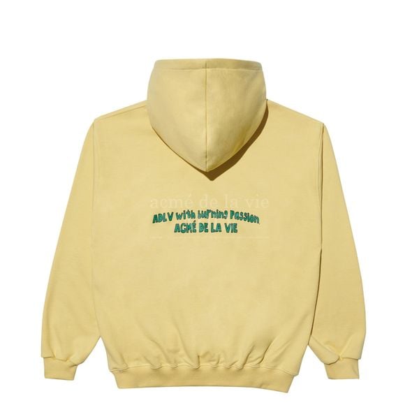  Áo Hoodie Acmé de la vie - ADLV Fire Logo Yellow 