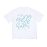  Áo thun Mariagedebien (MGDB) - White/Blue T-shirt 