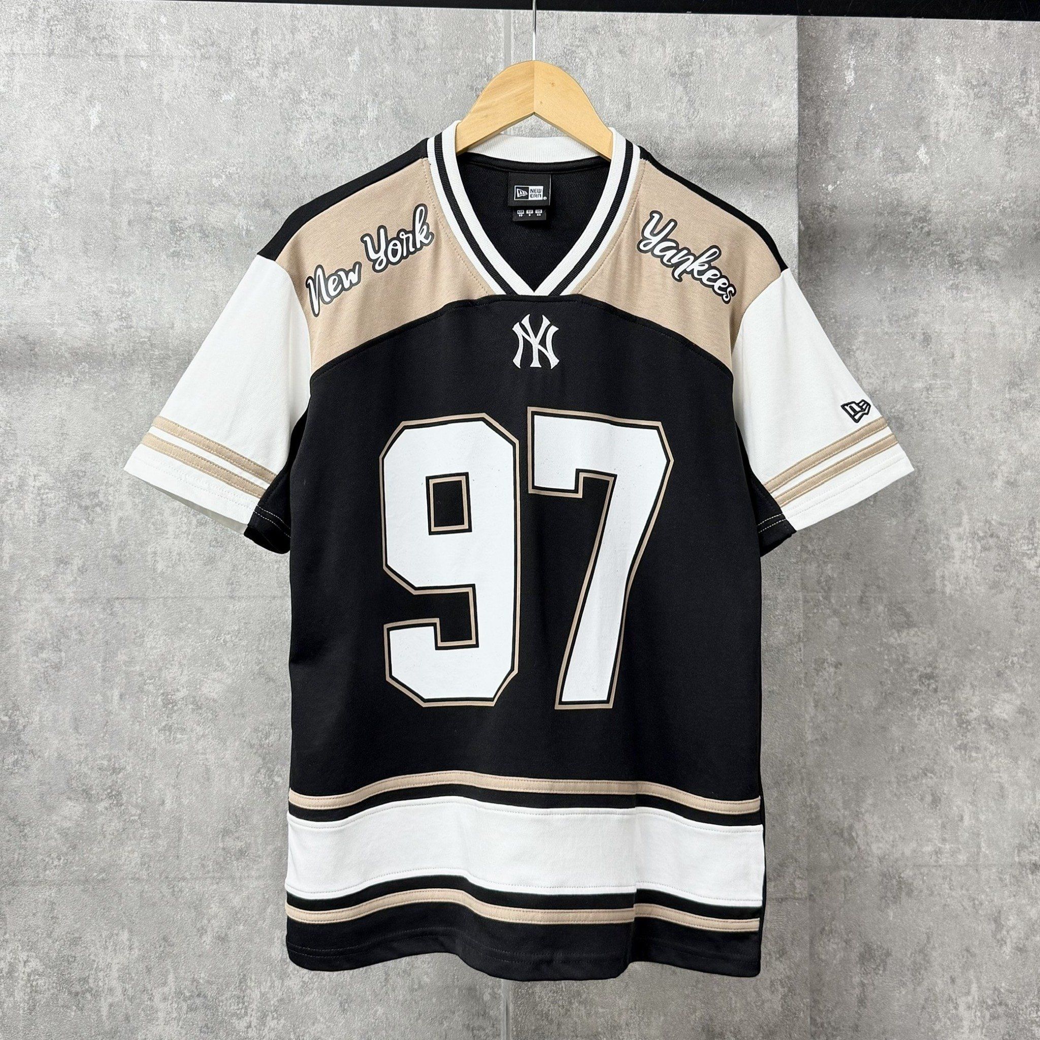  Áo Thun New Era - [Unisex] NY Jersey 97 T-Shirt Black 