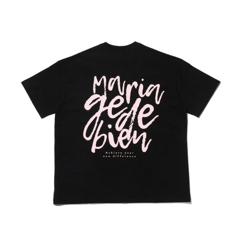Áo thun Mariagedebien (MGDB) - Black/Pink T-shirt