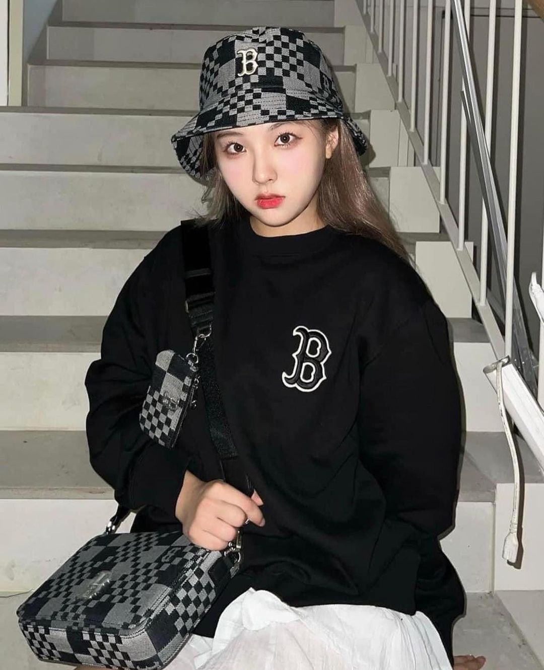  Túi MLB Korea Checker Board Jacquard Crossbody Boston - 3ACRM062N-43BKS 