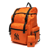  Balo MLB Korea - MONOGRAM NYLON JACQUARD BACKPACK NEW YORK YANKEES  - 3ABKM021N-50ORS 