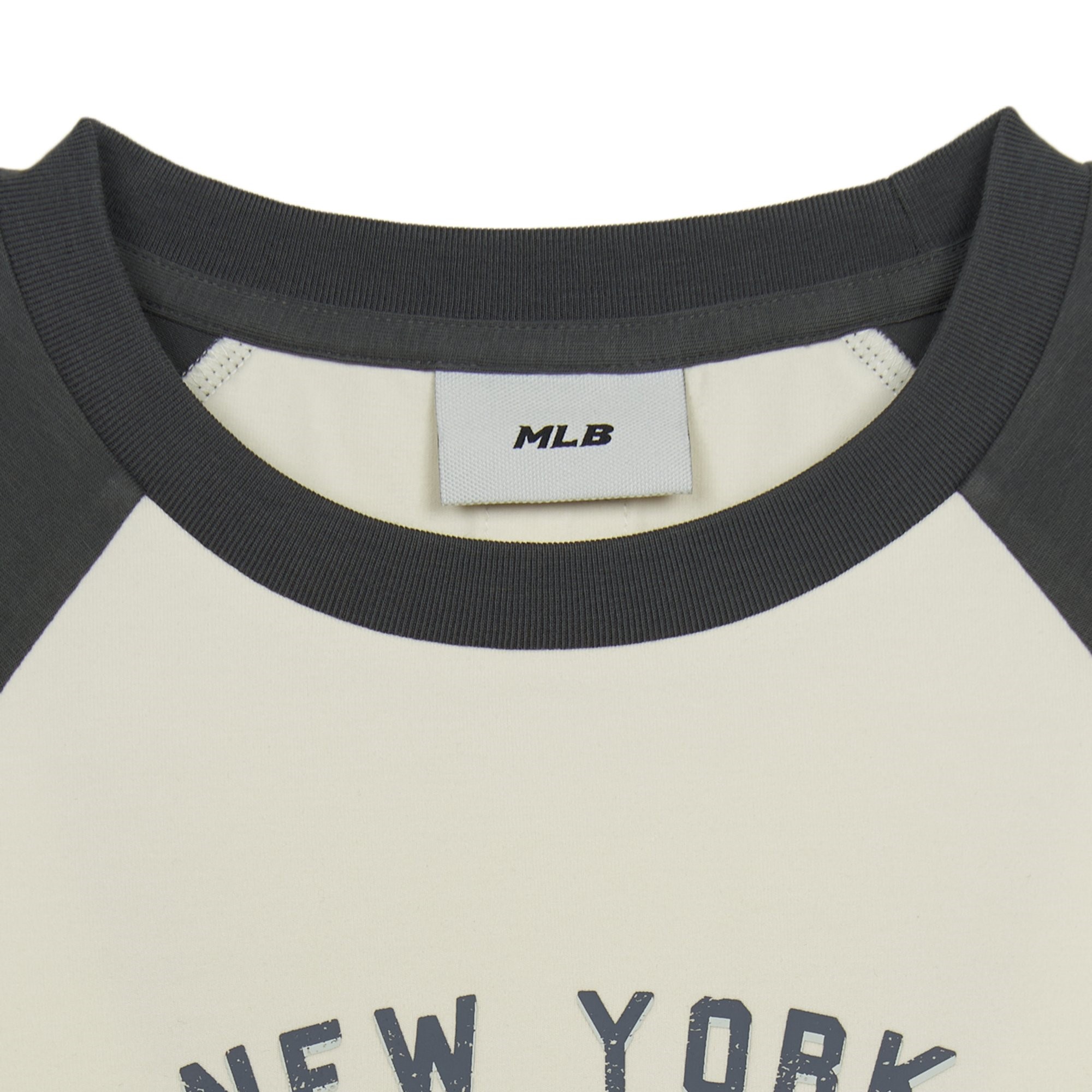 Áo thun MLB Nữ Vintage Washing Raglan Crop NY Yankees