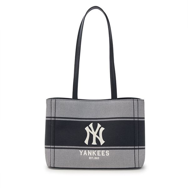  Túi Xách MLB - Varsity Lettering Canvas Shoulder Bag NY Yankees - 3ABQB015N-50BKS 