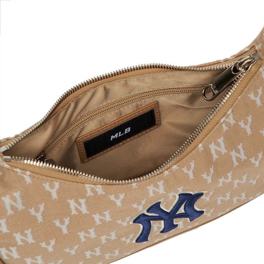 MLB Korea Womens Shoulder Bags, Beige