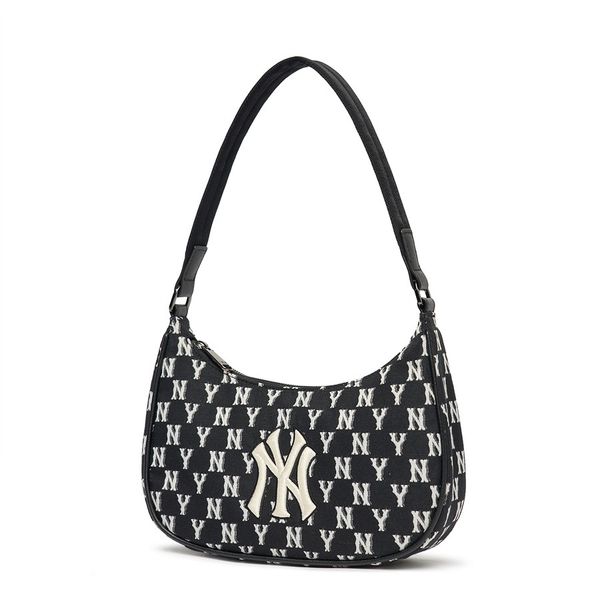  Túi Xách MLB Korea - MONOGRAM HOBO BAG NEW YORK YANKEES - 3ABQS012N-50BKS 