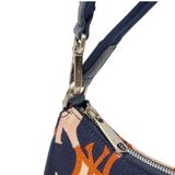  Túi MLB Korea - ARGYLE MONOGRAM TRAP HOBO BAG NEW YORK YANKEES - 3ABQS072N-50NYD 