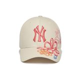  Nón MLB - FLORAL BALL CAP NEW YORK YANKEES - 3ACP0891N-50CRS 