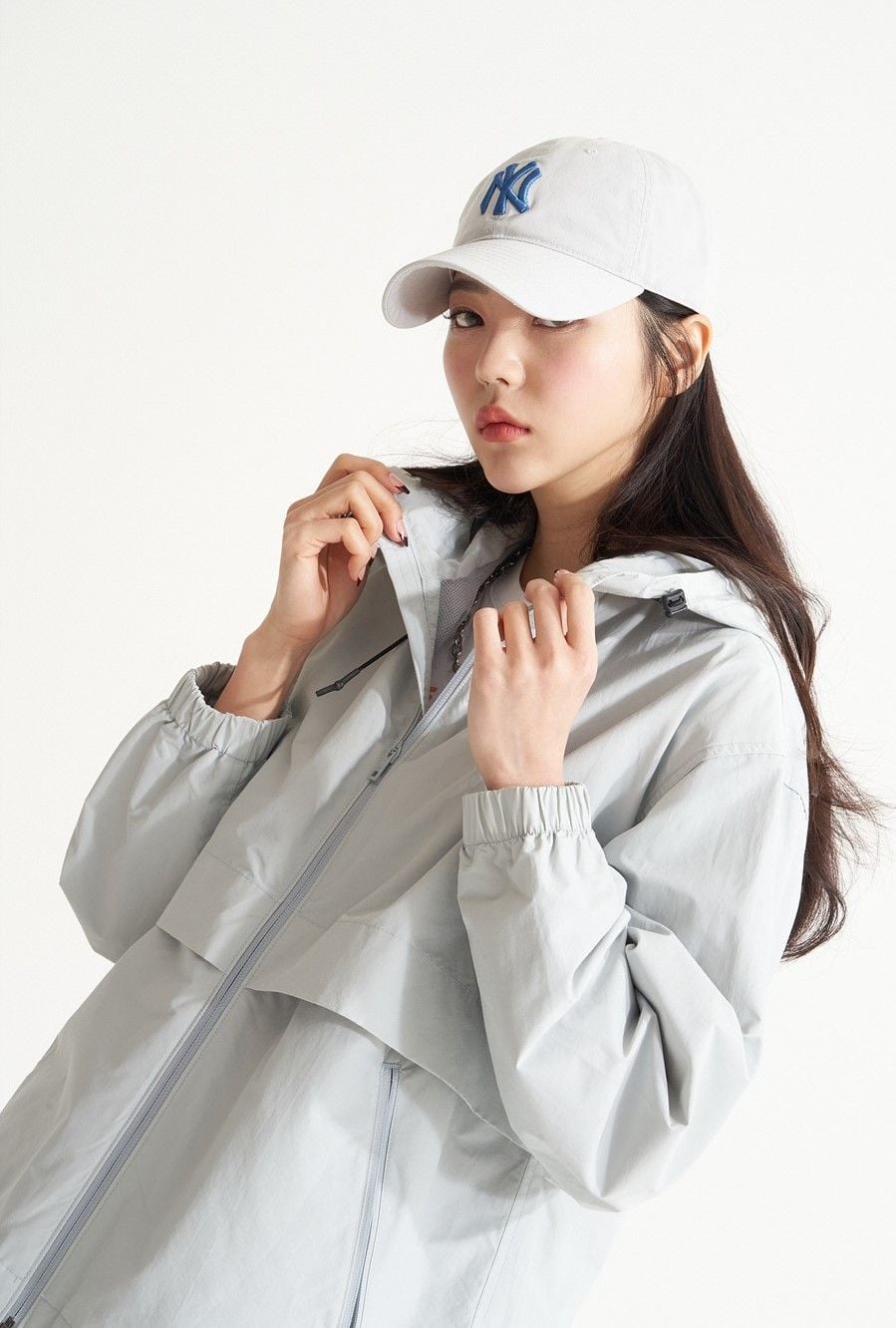  Nón MLB - N-COVER SLIDER CAP NEW YORK YANKEES - 3ACP6601N-50GRS 