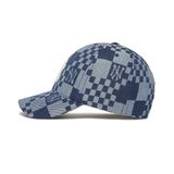  Nón MLB - CHECKER BOARD DENIM LIKE BALL CAP NEW YORK YANKEES - 3ACPCC12N-50NYD 