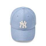  Nón MLB Korea - Denim New Structured Ball Cap New York Yankees - 3ACPD015N-50BLL 