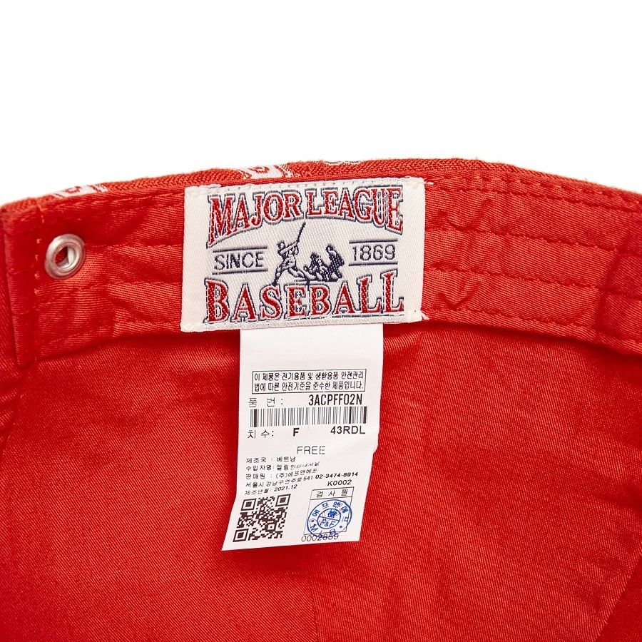  Nón MLB - MONOGRAM CLASSIC STRUCTURE BALL CAP BOSTON RED SOX - 3ACPFF02N-43RDL 
