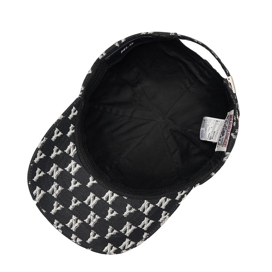★MLB Korea★ New Fit Structure Ball Cap LA Black 3ACP0802N- Mũ MLB New Fit Structure Ball Cap LA Dodgers Black 3ACP0802N