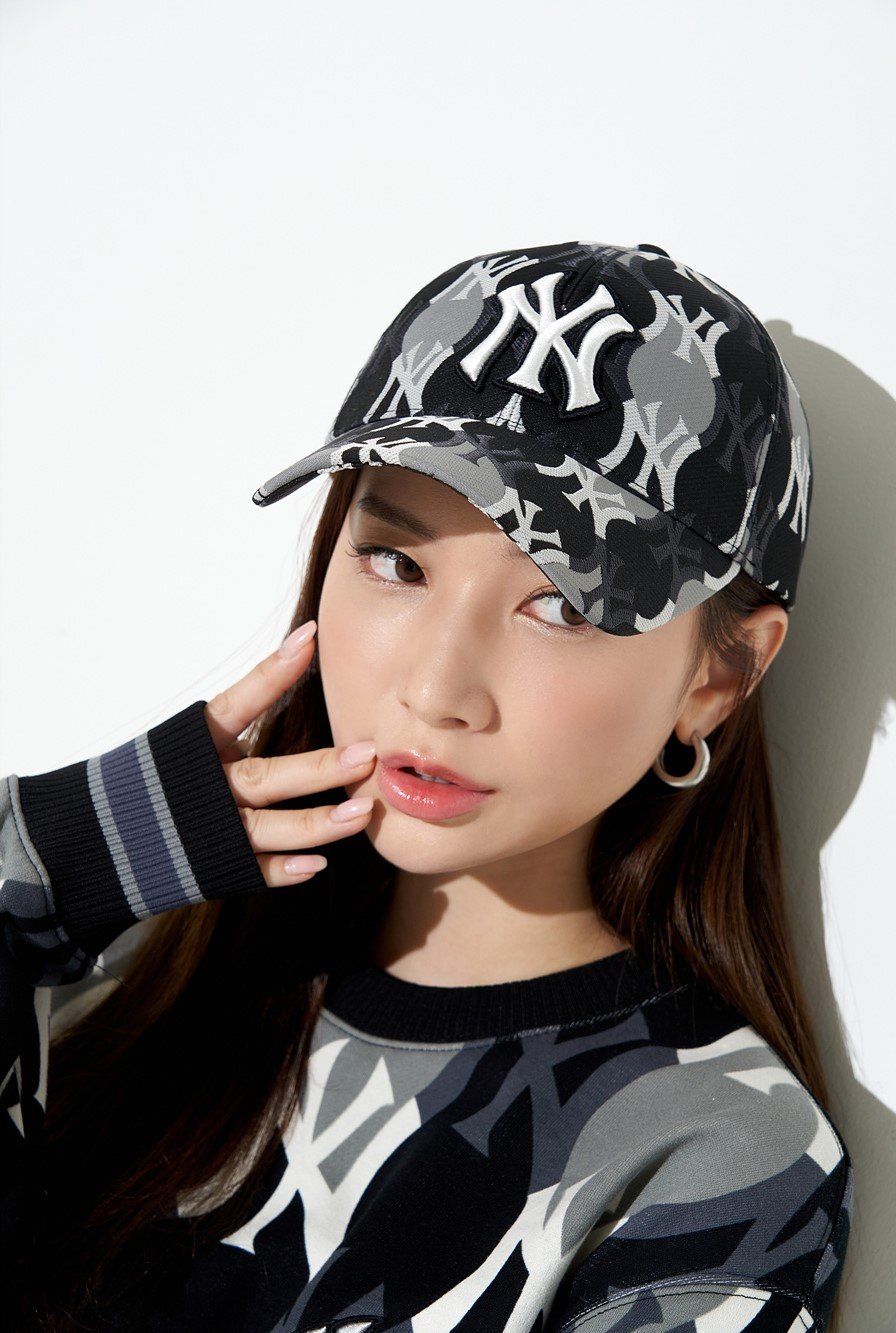  Nón MLB - ARGYLE ACCESSORY UNISEX BALL CAP NEW YORK YANKEES - 3ACPM222N 50BKS 