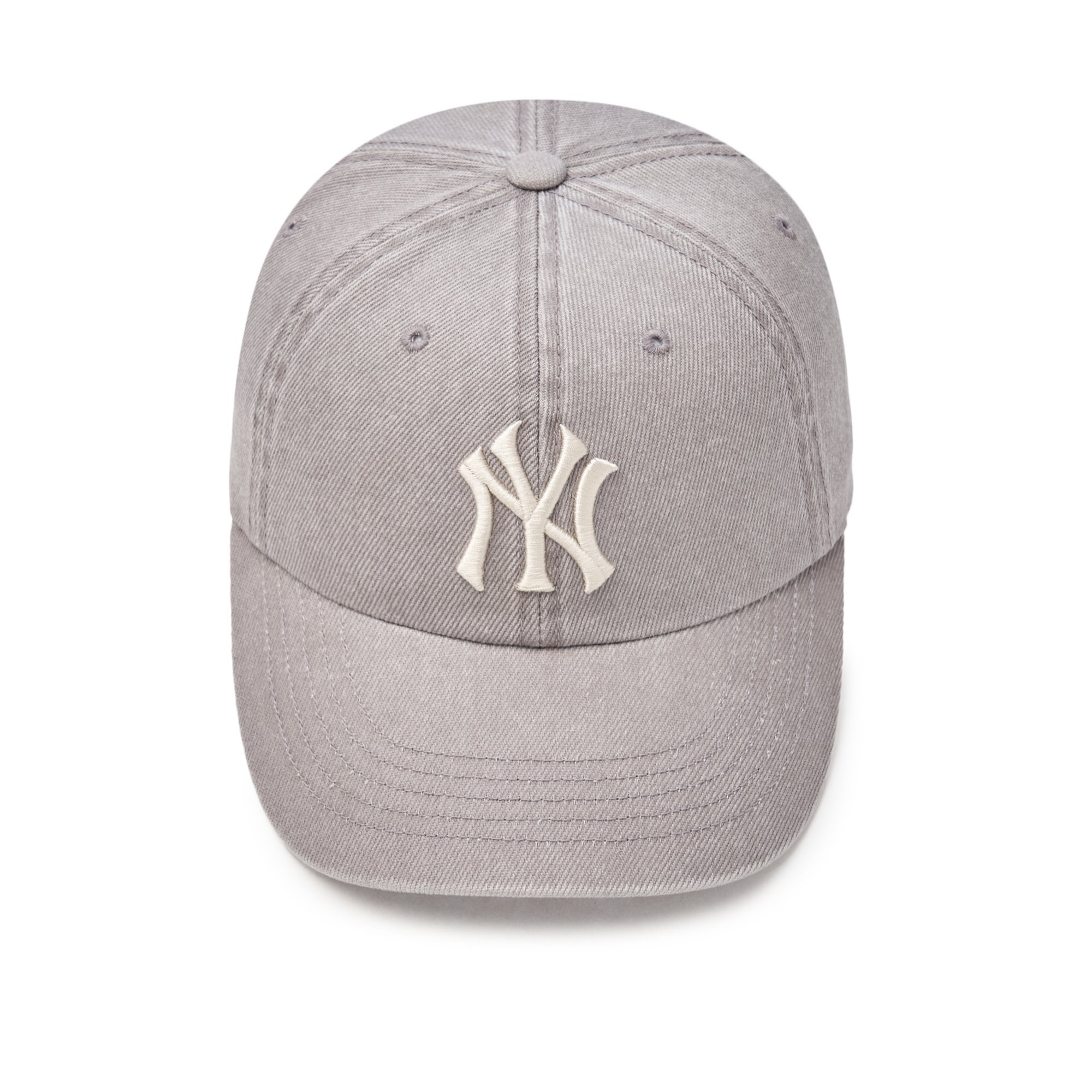 ★MLB Korea★ W fit pigment unstructured ball cap NY Gray 3A Nón MLB Fit Pigment Unstructured Ball Cap NY Yankees