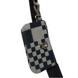  Túi MLB Korea Checker Board Jacquard Crossbody Boston - 3ACRM062N-43BKS 