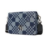  Túi MLB Korea - CHECKERBOARD JACQUARD CROSSBODY NEW YORK YANKEES - 3ACRM062N-50NYD 