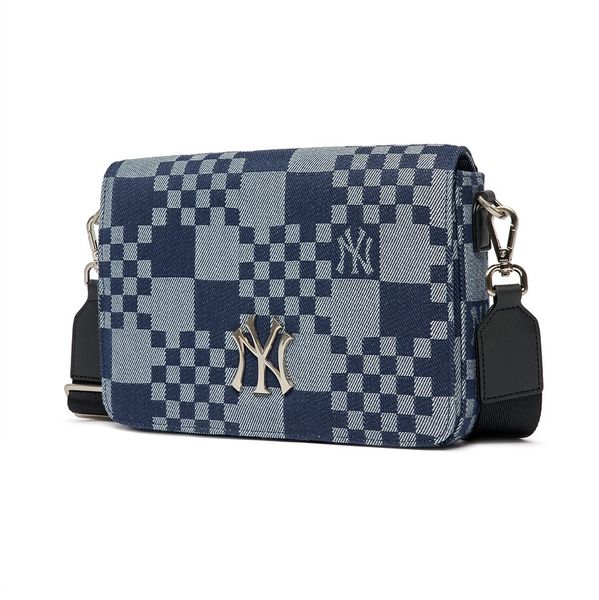  Túi MLB Korea - CHECKERBOARD JACQUARD CROSSBODY NEW YORK YANKEES - 3ACRM062N-50NYD 