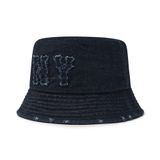  Nón Bucket MLB - Basic Coopers Denim Bucket Hat New York Yankees - 3AHTDS24N-50INS 