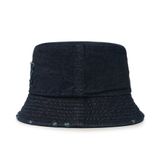  Nón Bucket MLB - Basic Coopers Denim Bucket Hat New York Yankees - 3AHTDS24N-50INS 