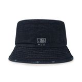 Nón Bucket MLB - Basic Coopers Denim Bucket Hat New York Yankees - 3AHTDS24N-50INS 